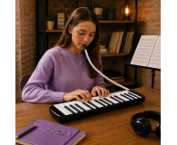 MusicMate Harmonijka klawiszowa MM-ML32-B Melodica 32 - 1588165 - zdjęcie 12